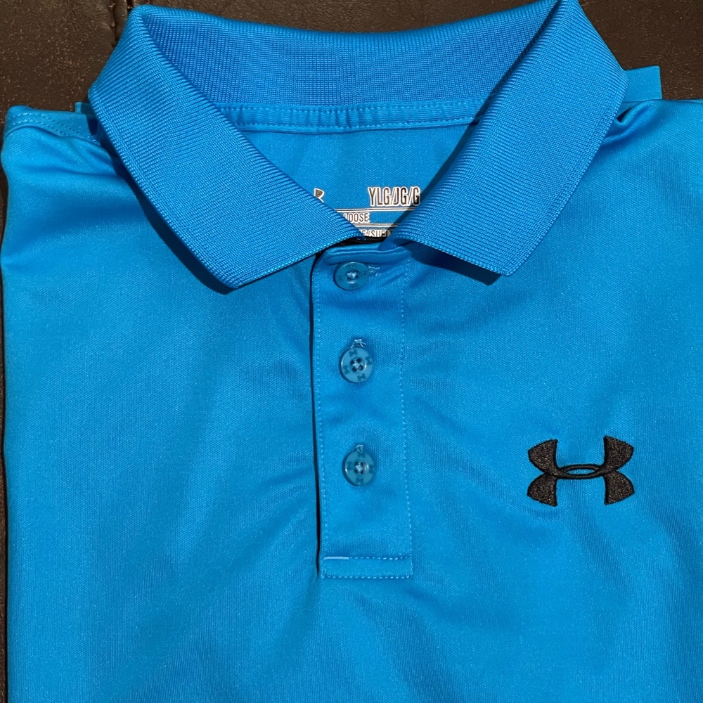 Boys YXL dry fit polos